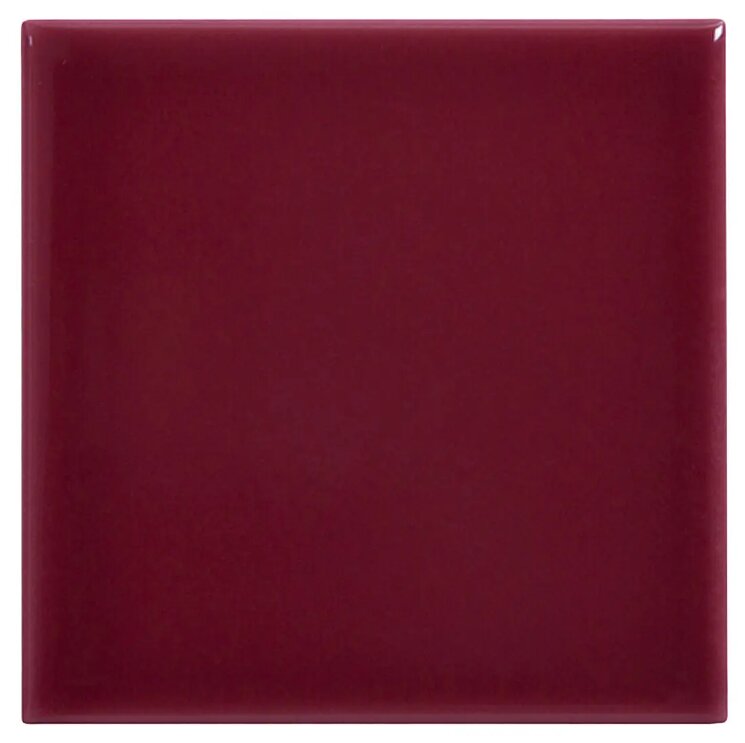 Плитка 10x10 Azulejo Liso Brillo Burdeos Complementto 10х10 з колекції 10x10 Complementto