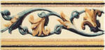 Декор (10x20) BGlPol02 Giglio Policrom Su Crema - Grand Elegance з колекції Grand Elegance Petracers