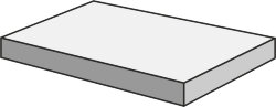 Угловая ступень (33.3x59.8) Gubi Corner Step Tile Anthracite anti-slip 33,3x60 - Gubi