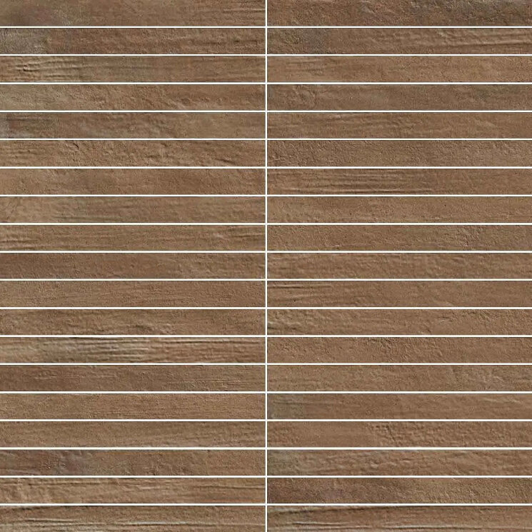 Мозаїка Frc Mattoncino 1 3 14 8 Brown Nat - 30x30 300093 Fireclay з колекції Fireclay Ricchetti