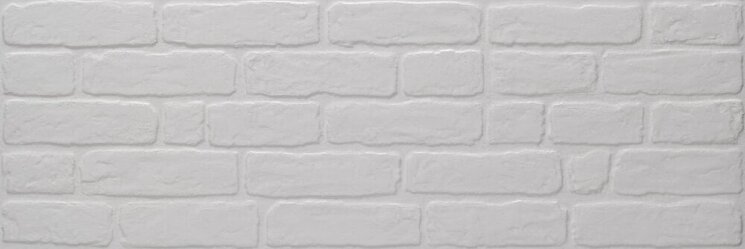 Плитка White 30x90 Wall Brick Keraben з колекції Wall Brick Keraben