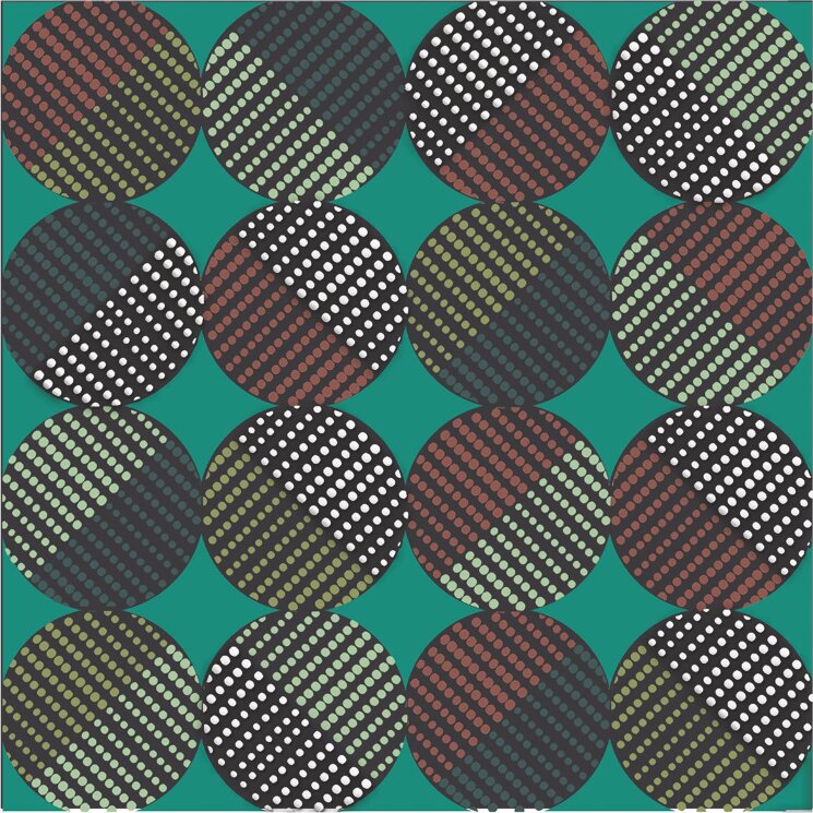 Плитка 20x20 Green09 - Icon - 147654 з колекції Icon Unica