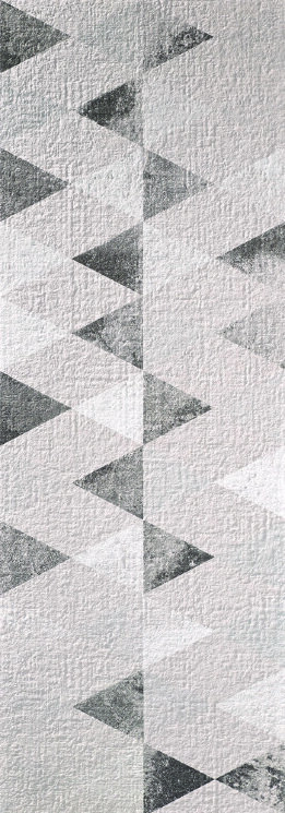 Декор (35x100) 664.0128.003 Polygon Grey Ret - Essentia з колекції Essentia Love Tiles