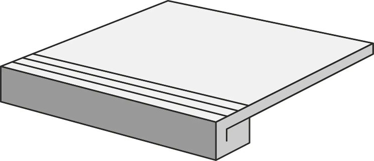 Кутова сходинка COSM CEM GRP AN DPDX - 29.7x33.3 7676390 Cosmos з колекції Cosmos Saime