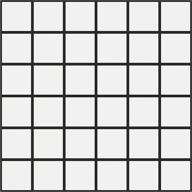 Мозаїка 30x30 ALK115N Alk Mos 5X5Grigio Nova Bell Allblack з колекції Allblack NovaBell