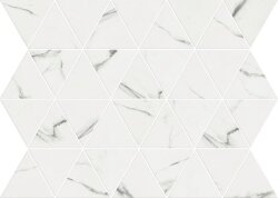 Мозаїка Mosaico Triangoli Pure Statuario 34x26 Supreme Wide Flaviker
