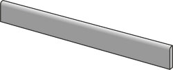 Плінтус 8x75 Powder Batt. Argent-Powder