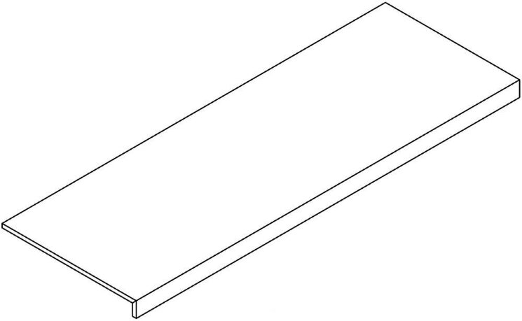 Сходинка (80x30) Aesthetica Gradino Bordo Dritto Hegel nat. ret.x4 - Aesthetica з колекції Aesthetica Ava