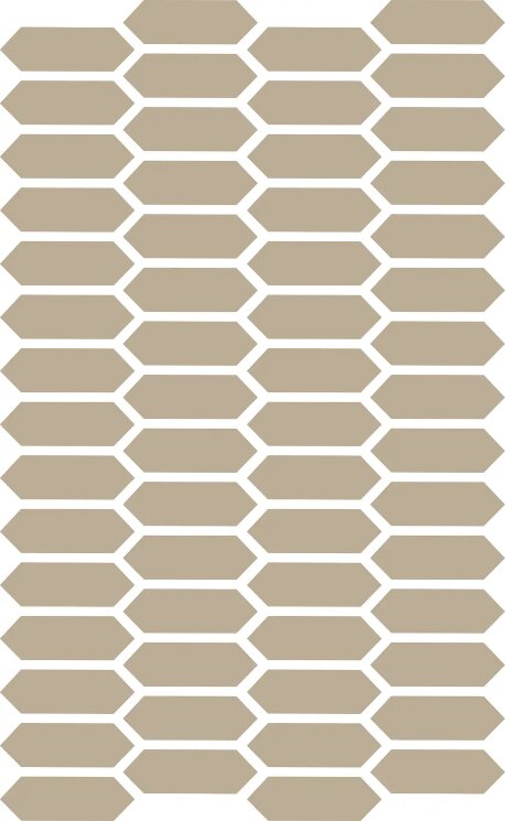 Мозаїка 27x40 XXS Losanga AVORIO Etruria XXS з колекції XXS Etruria