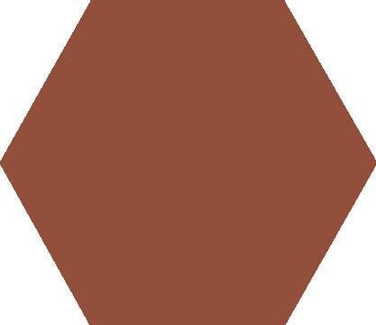 Плитка Red Hexagon 12.7x12.7 Victorian Floor Tiles Original Style з колекції Victorian Floor Tiles Original Style