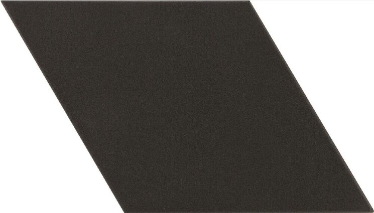 Плитка 14x24 Rhombus Black Smooth 22693 з колекції Rhombus Equipe