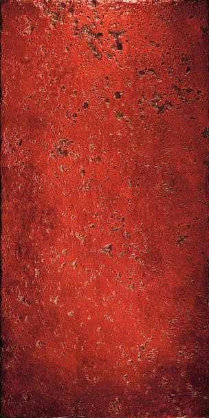 Декор (30.5x60) Venetian Lacca Decoro Rosso-Fondo Travertino - Avant-Garde з колекції Appia Antica Petra Antiqua