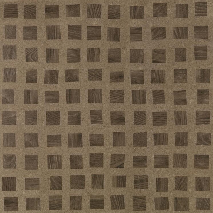Плитка (60x60) 01165 Peat Brown Quad Nat/Ret - Bits & Pieces з колекції Bits & Pieces Piemme Плитка (60x60) 01165 Peat Brown Quad Nat/Ret - Bits & Pieces з колекції Bits & Pieces Piemme