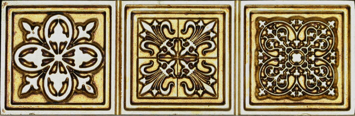 Бордюр 6.5X20 Symbol Gold Cenefa Enigma Aparici з колекції Enigma Aparici