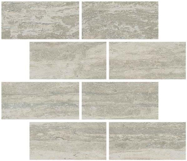 Мозаїка Beige Muretto Glossy 30x30 I Travertini Rex з колекції I Travertini Rex