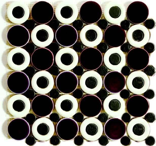 Мозаїка (30.6x30.6) V37A Foglio Ming (prugna/perla/titanio) - Decors з колекції Decors Zillig Мозаїка (30.6x30.6) V37A Foglio Ming (prugna/perla/titanio) - Decors з колекції Decors Zillig