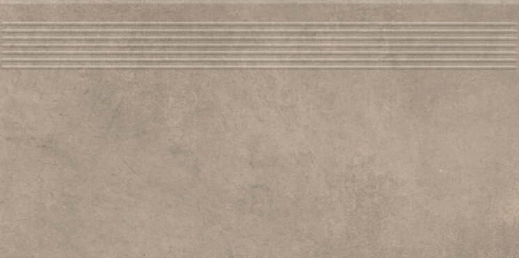 Плитка 30x60 Magnetik Brown Stopnica Prasowana Matt Paradyz з колекції Magnetic Paradyz