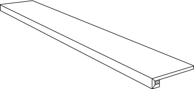 Сходинка 30x120 Grad. Sq. To Be Peltro - To Be Concrete - 1062294 з колекції To Be Concrete Cercom