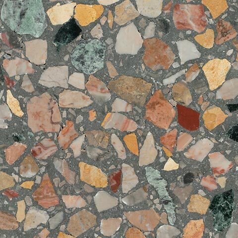 Плитка 40x40 212 Arcobaleno Polished - Bevelled - Gra Veneziana з колекції Gra Veneziana Grandinetti