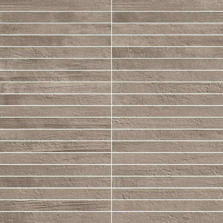 Мозаїка Frc Mattoncino 1 3 14 8 Greige Nat - 30x30 300090 Fireclay з колекції Fireclay Ricchetti