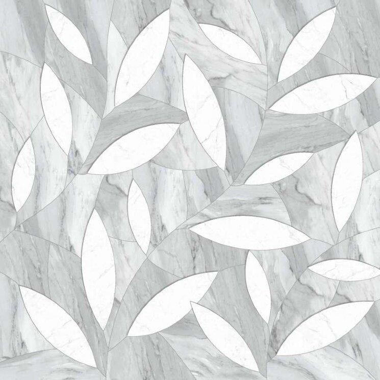 Панно Arredo Foglie Argenta Carrara 240x240 Cut On Size Vallelunga з колекції Cut On Size Vallelunga
