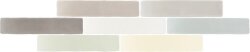 Плитка (5x25) Rustic Mix (White, Ivory, Tiramisu, Acqua Green, Blue, Light Grey, Grey) - Rustico