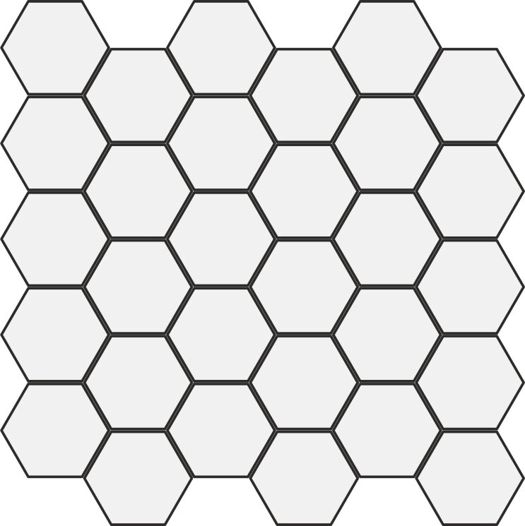 Мозаїка 28x29 Ivory Esagona Nat Ret - Artile - 156333 з колекції Artile La Fabbrica Мозаїка 28x29 Ivory Esagona Nat Ret - Artile - 156333 з колекції Artile La Fabbrica