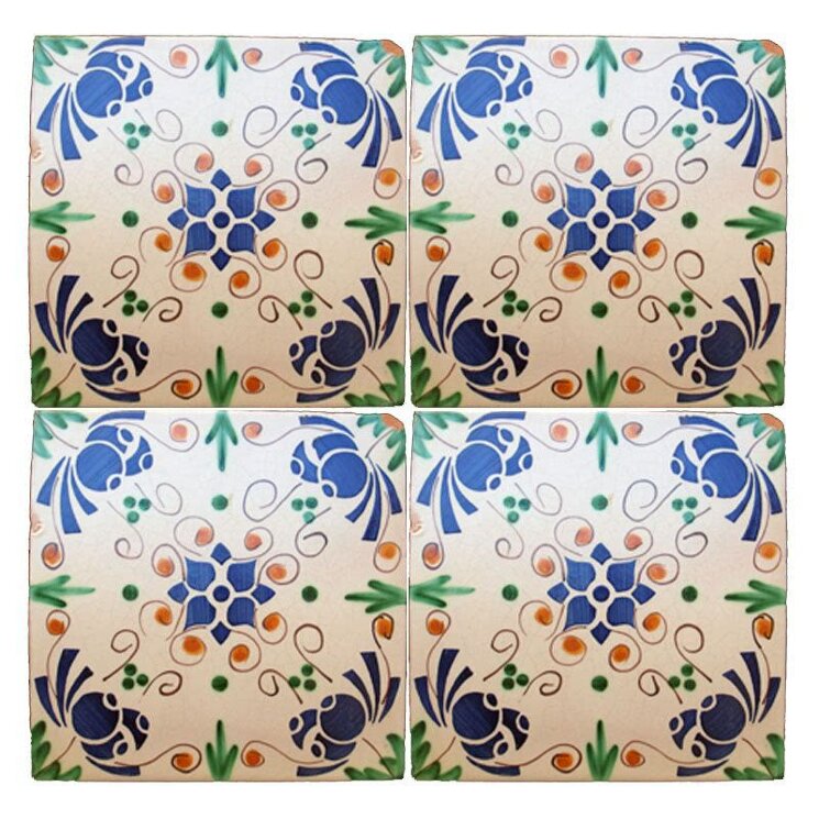 Декор (10x10) Piastrelle Maioliche Repro 035/A - Maioliche Repro з колекції Maioliche Repro Scianna