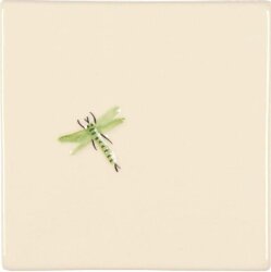 Декор Damselfly On Off White 10.5x10.5 Classic Winchester Декор Damselfly On Off White 10.5x10.5 Classic Winchester