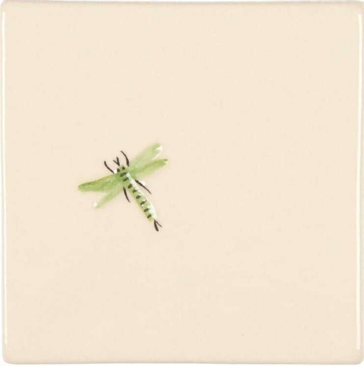 Декор Damselfly On Off White 10.5x10.5 Classic Winchester з колекції Classic Winchester