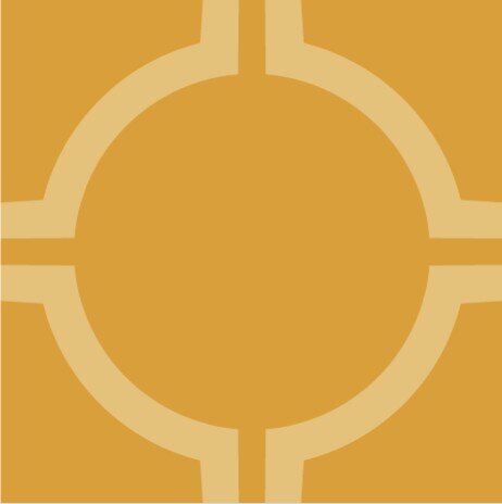 Плитка (20x20) Circus Giallo Q - BDS з колекції BDS Bisazza