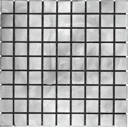 Мозаїка (30x30) 801061 Mosaico 3X3Alluminio Graffiato - Alluminio