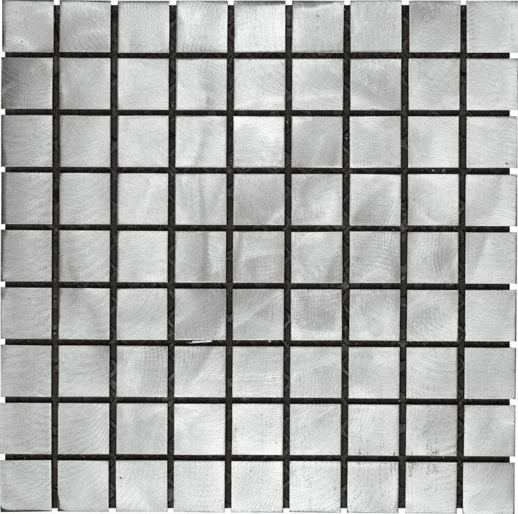Мозаїка (30x30) 801061 Mosaico 3X3Alluminio Graffiato - Alluminio з колекції Alluminio Arezia