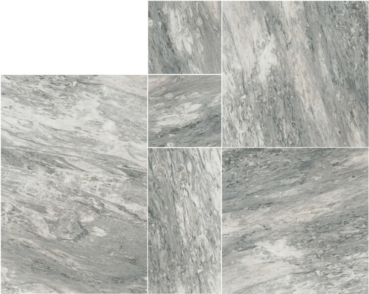 Плитка Modular Bardiglio - 44x66  Modular Bardiglio з колекції Modular Bardiglio Realonda