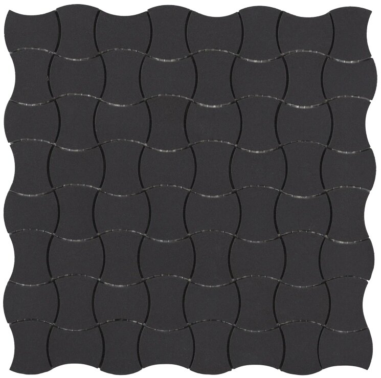 Мозаїка 30x30 5FB025050REBF-506 Carbonio(2,5x5) CE.SI. Butterfly з колекції Butterfly CE.SI.