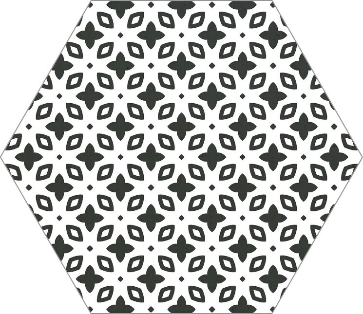 Плитка 22x25 Moma Mix White Hex 25 Codicer Moma з колекції Moma Codicer