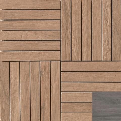 Мозаїка Quadrotte Antracite 30x30 Tavolato Casalgrande Padana з колекції Tavolato Casalgrande Padana