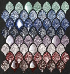 Мозаїка (26.6x27) FIRM-SU-FU Fiori Rainbow Fuoco - Sculpturae