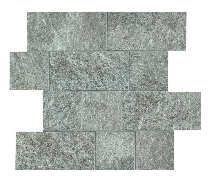 30x30 Pietra occitana grigio mosaico MH87 з колекції Pietra Occitana Marazzi