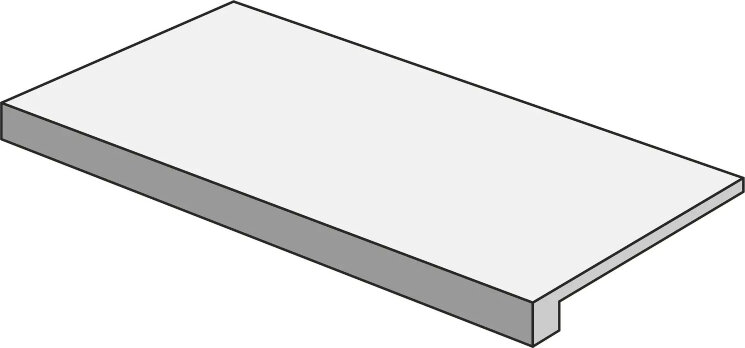 Сходинка HBE 10 Rett GRADONE LINEARE Calce - 33x60 G3BE10RG Bioterre з колекції Bioterre Del Conca Сходинка HBE 10 Rett GRADONE LINEARE Calce - 33x60 G3BE10RG Bioterre з колекції Bioterre Del Conca