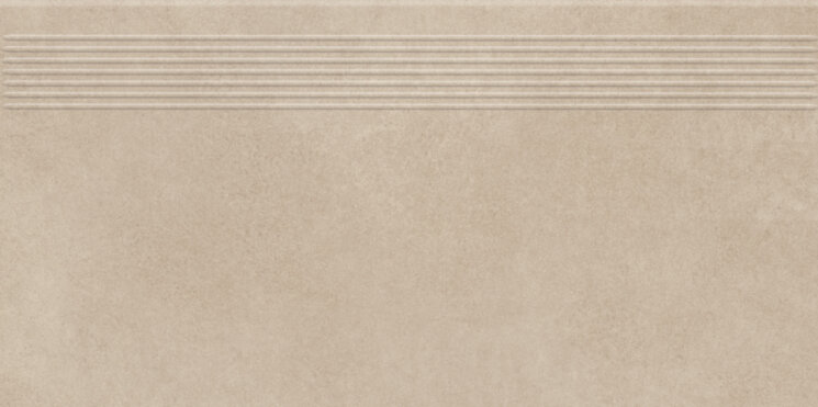 Плитка 30x60 Magnetik Beige Stopnica Prasowana Matt Paradyz з колекції Magnetic Paradyz