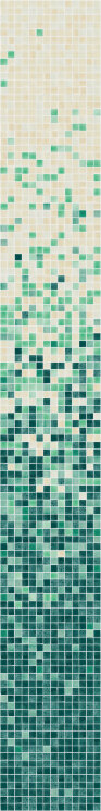 Мозаїка 2,5x2,5 Agua Niebla Glossy-Degradados Piscinas з колекції Degradados Piscinas Hisbalit