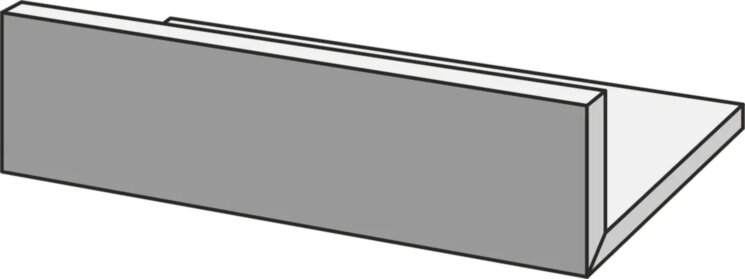 L-елемент 15x60 MAWF Uniche 20 Ostuni CordoloRt Marazzi Uniche 20 з колекції Uniche20 Marazzi