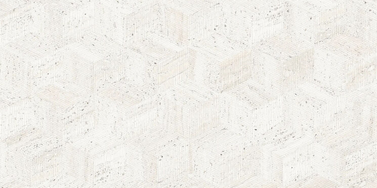 Плитка Cube White Nat - 60x120 12697 Sensi Roma з колекції Sensi Roma ABK