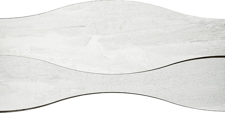 Плитка 18,14x89,46 Materia White Natural Ramp Onda G-1688-Materia з колекції Materia Apavisa
