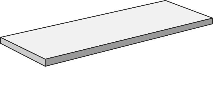 33x119.2 0163260 Angolo Gradone Doppia VelaSxOniceLx Ricchetti Pure з колекції Pure Ricchetti