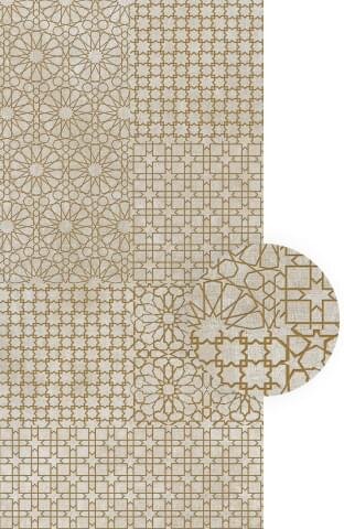 Декор Decoro Monile Bianco Oro Ret 120x240 Tesori Cedit з колекції Tesori Cedit