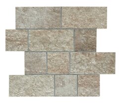 30x30 Pietra occitana beige mosaico MH86