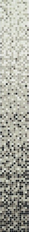 Мозаїка (258.8x32.2) New Grigia - Le Sfumature 20 з колекції Le Sfumature 20 Bisazza