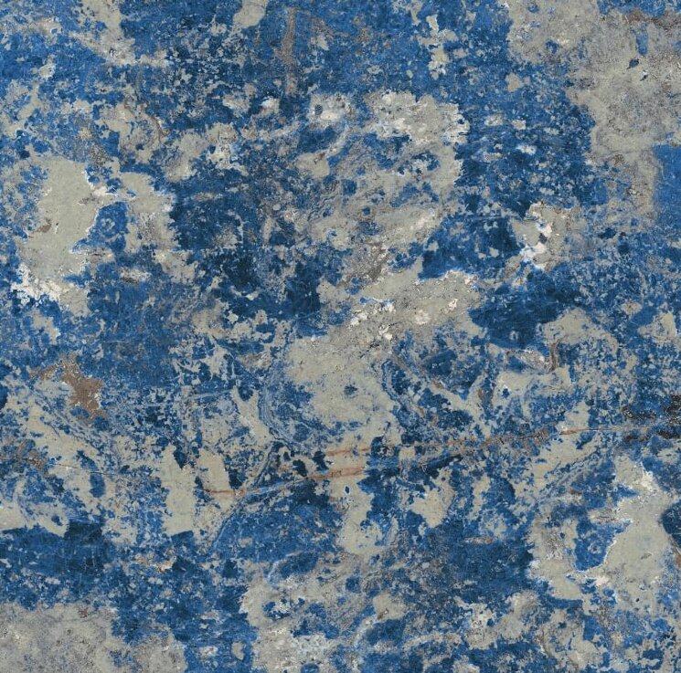Плитка Sodalite Bleu Glossy 120x120 Les Bijoux Rex з колекції Les Bijoux Rex